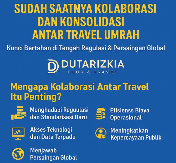 Sudah Saatnya Kolaborasi dan Konsolidasi Antar Travel Umrah: Kunci Bertahan di Tengah Regulasi & Persaingan Global