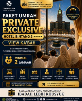 Paket Umrah Private Hotel Bintang 5 View Ka'bah: Solusi Ibadah Lebih Khusyuk, Fleksibel, dan Sesuai Kebutuhan Keluarga
